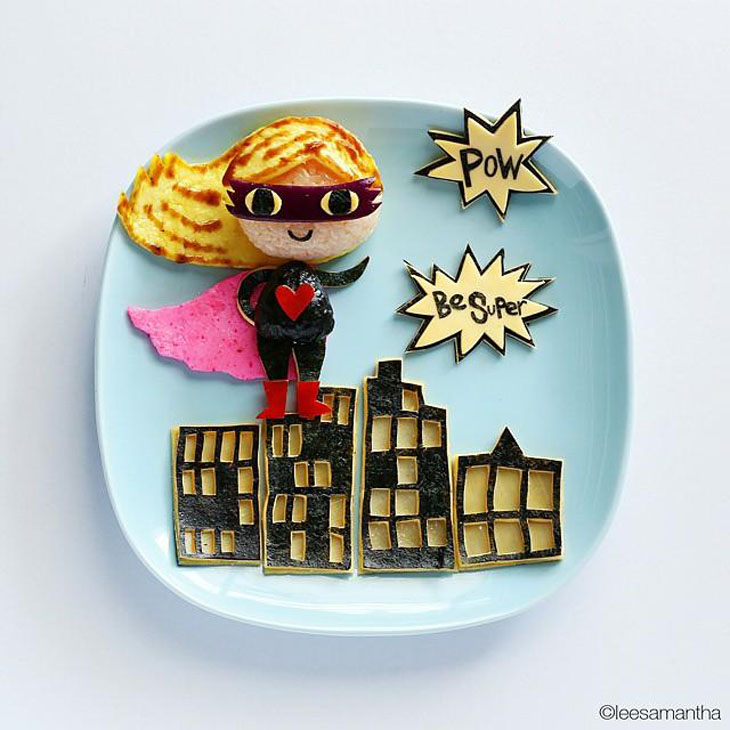 Cool Art Food By Lee Samantha