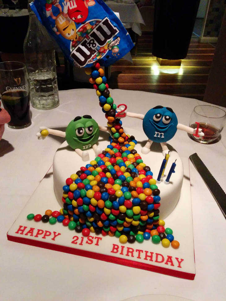 M&m's Birthday Cake