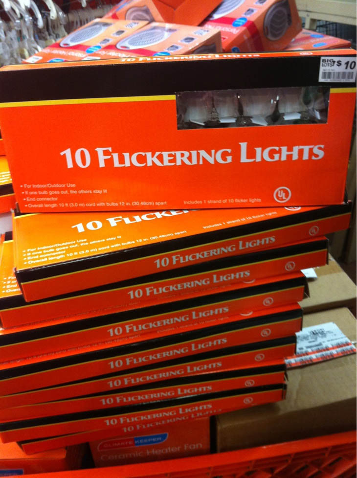 Try A Different Font Next Time.