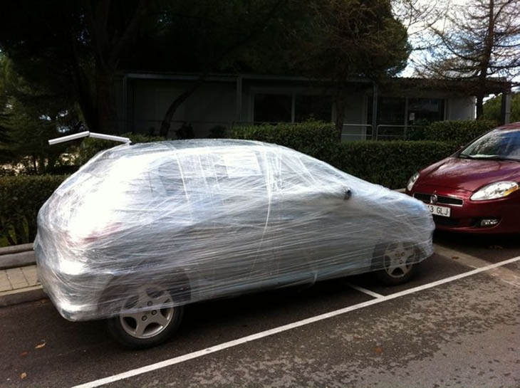 Yes SIR...You Park Like An ASSHOLE!