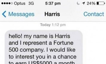 This Guy Tried To Scam Someone Via SMS… But What He Got In Return Is Pure Gold!
