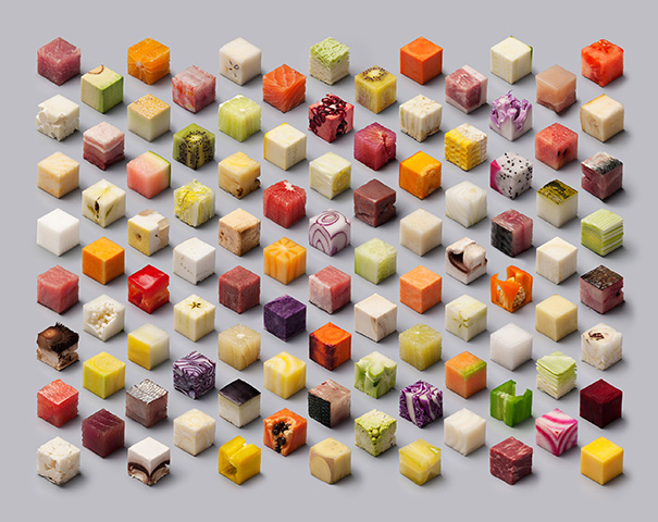 Most Satisfying Arrangements Of Natural Food and Objects