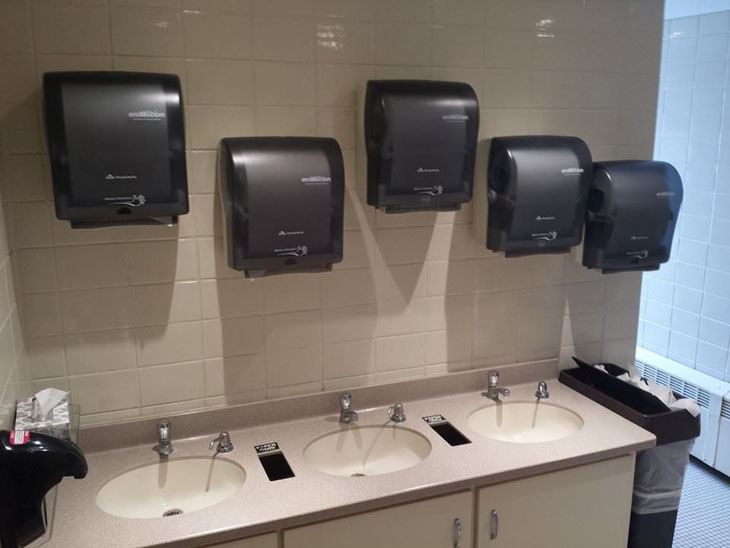 We Have 3 Sinks... We Need 5 Paper Towel Holders