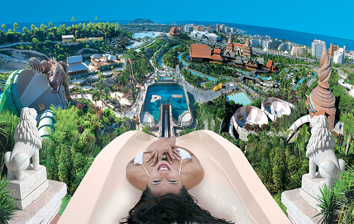 Siam Waterpark in Tenerife, Canary Islands, Spain