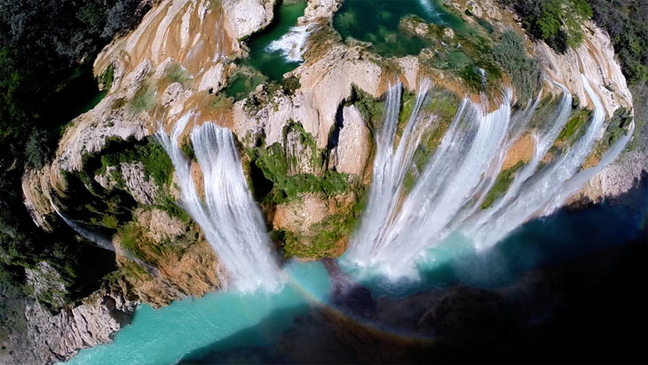 Tamul waterfall