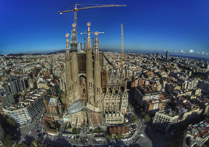 Gaudí Sagrada Familia. Fantastic catedral.