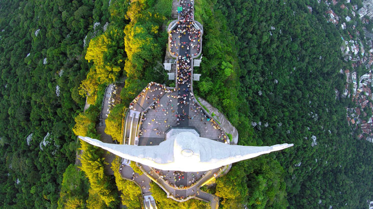 Christ the Redeemer, Rio de Janeiro, Brazil.