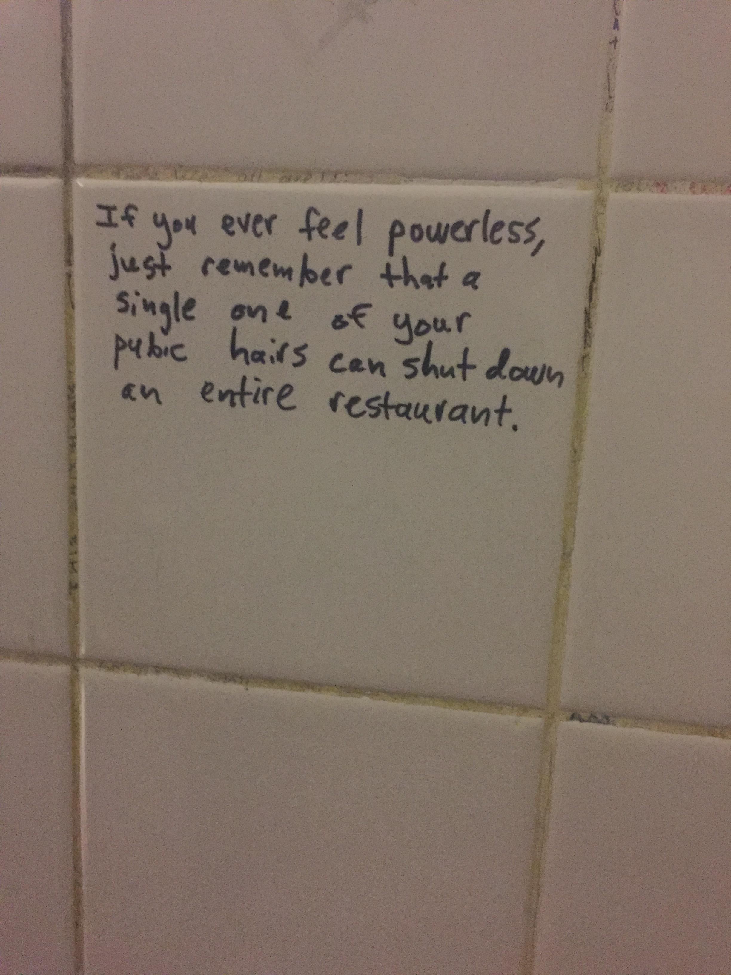 The 20 Most Epic Things Ever Written In Bathroom Stalls