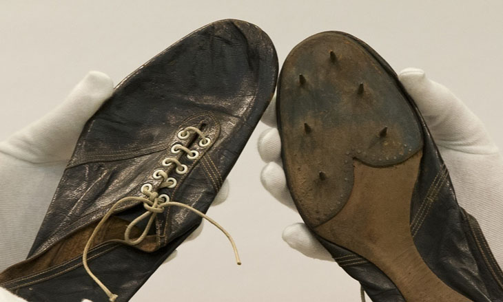 Roger Bannister’s running shoes