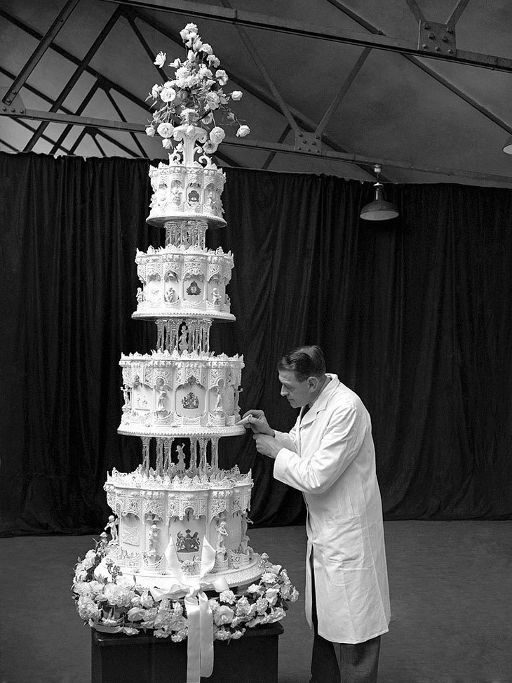 A 65-year-old slice of Royal Wedding cake