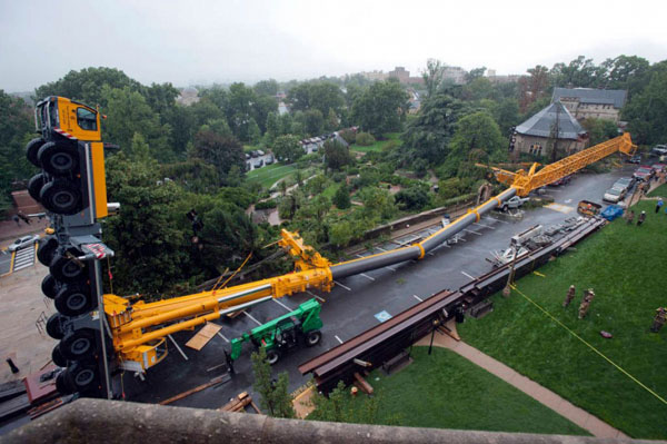 This crane operator.