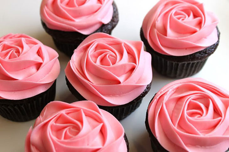 Rose Cupcakes