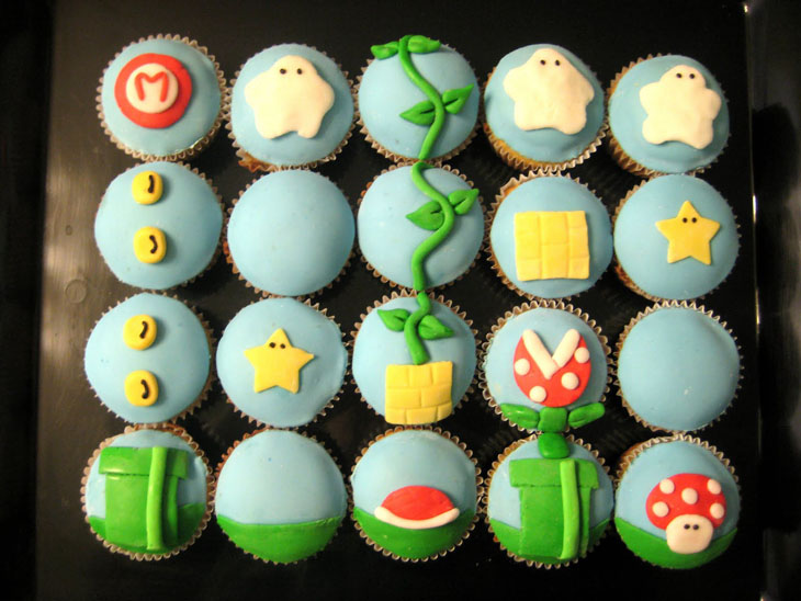 Super Mario Cupcakes