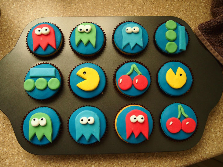 Pacman Cupcakes