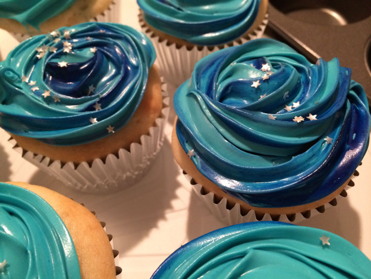 Space Cupcakes