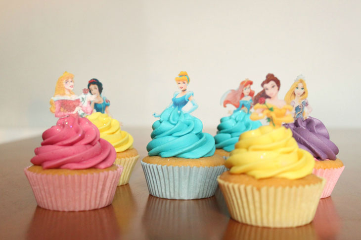 Disney Princess Cupcakes