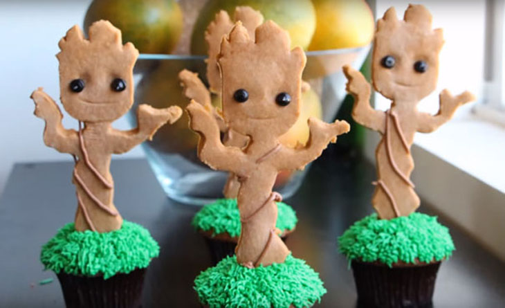 Groot Cupcakes