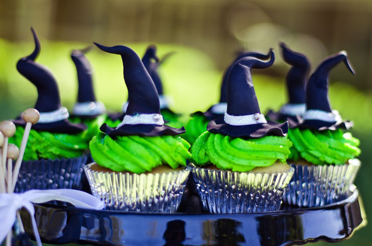 Witch Hat Cupcakes