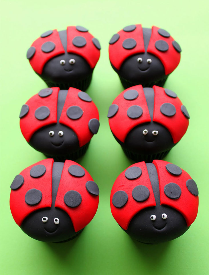 Ladybirds Cupcakes