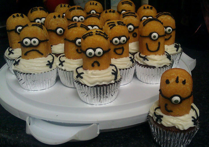 Despicable Me Cupcakes