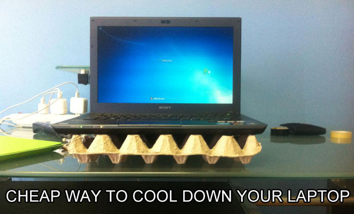 Don't have cooling pad? No problem!