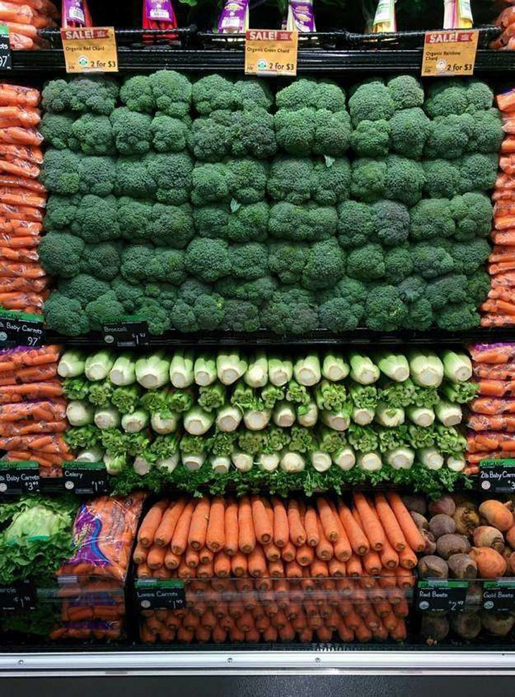 The moment this broccoli looked this perfect.