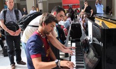 He Was Playing Piano At The Train Station. He Had No Idea What’s Coming Next!