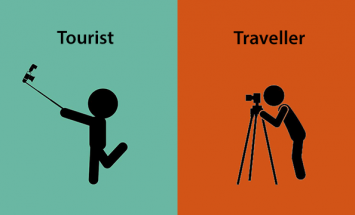 If You Want To Know The Difference Between A Tourist Or A Traveler. Watch This!