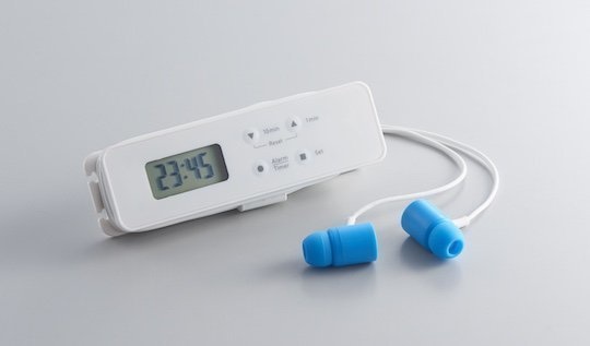 Alarm earphones that you can program to vibrate whenever you want.