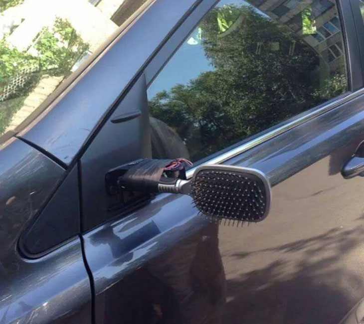 Left Side Mirror Broken Off? No Problem