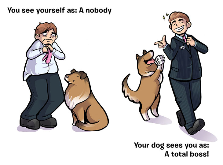 What You Think Of Yourself vs What Your Dog Thinks About You.