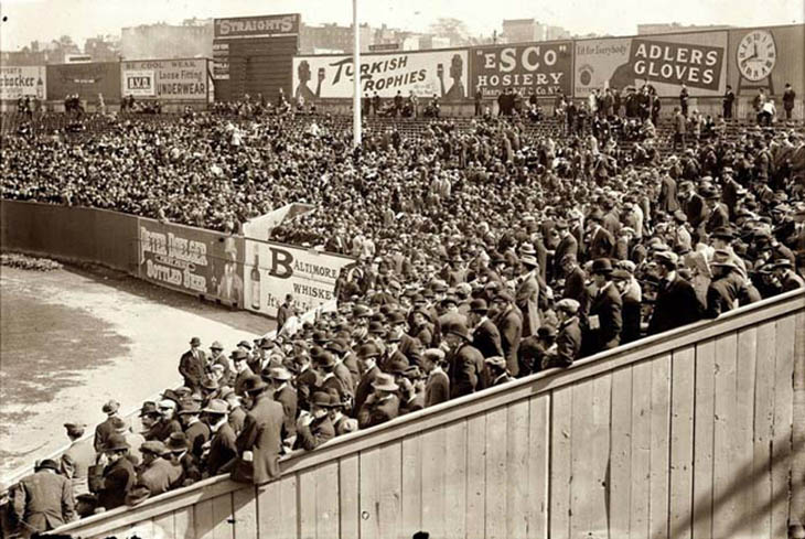 1912 - The first World Series Game in New York.