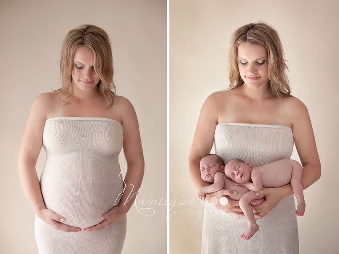 Before and after pregnancy pics