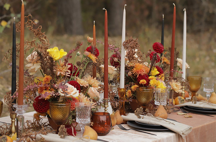 Fall Wedding Color Schemes